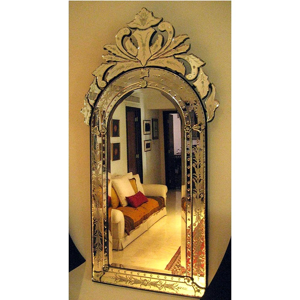 Golden Archway Accent Mirror